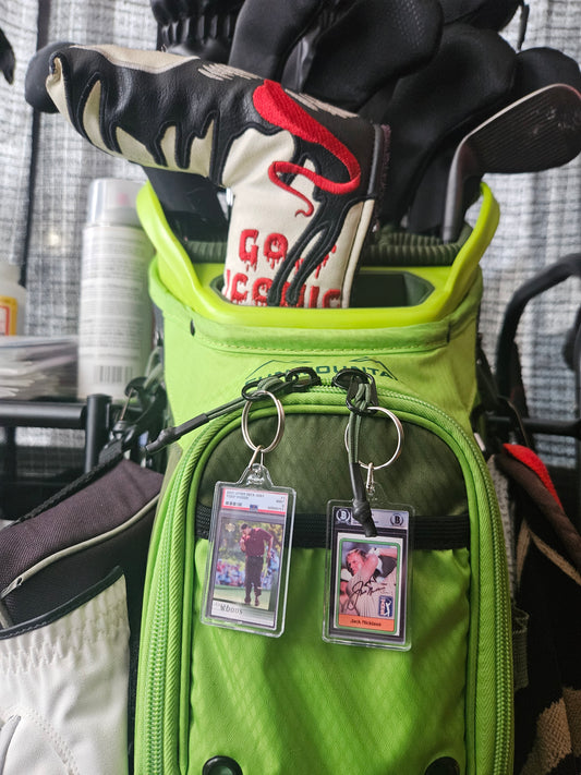 Custom Golf Bag Key Chains ANY PHOTO YOU CHOOSE